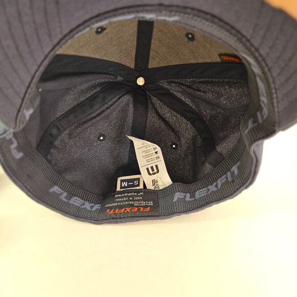 TravisMathew Dopp Blue Baseball Cap S/M Mood Indigo Cotton/Poly Blend USA Design - Picture 10 of 13